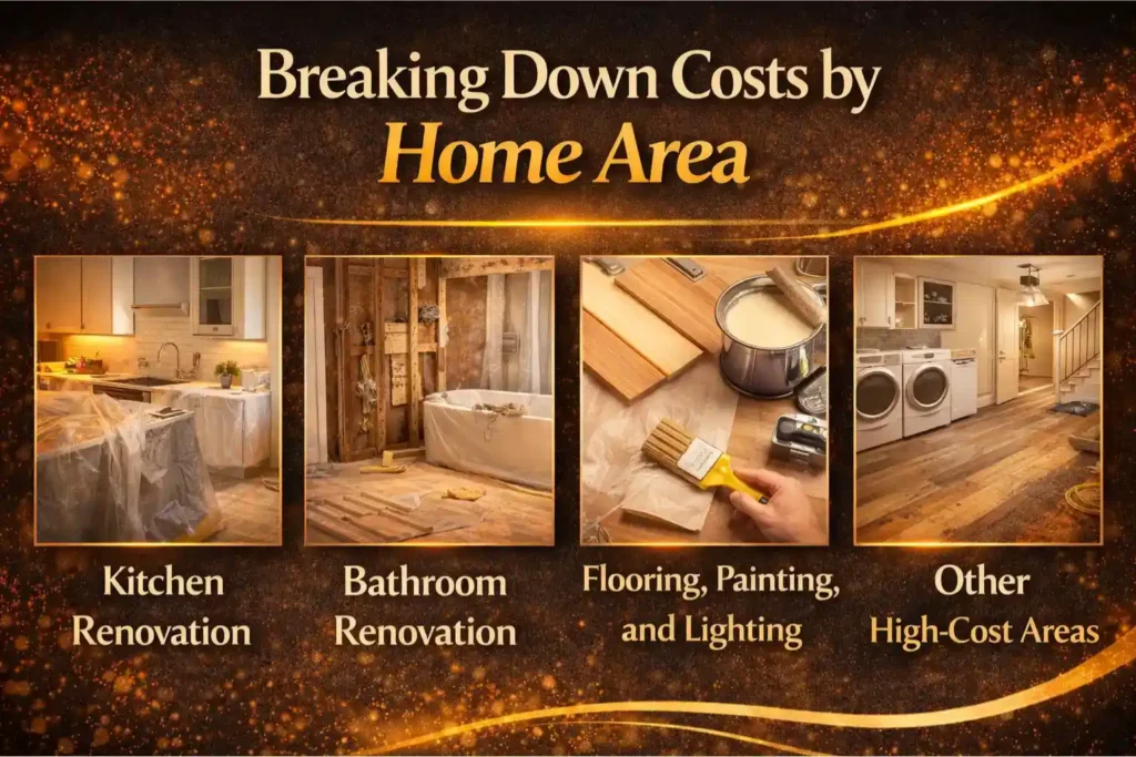 Breaking Down Costs by Home Area
