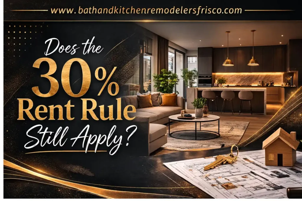 Does the 30% Rent Rule Still Apply