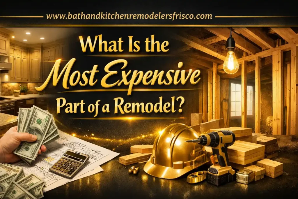 Most Expensive Part of a Remodel