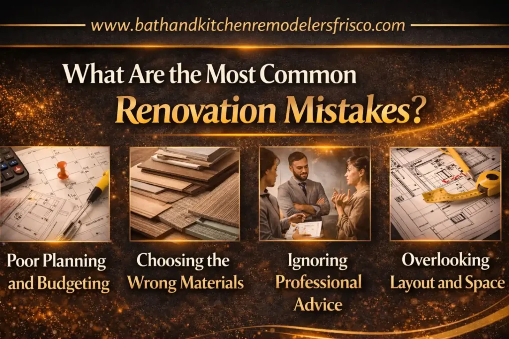 What Are the Most Common Renovation Mistakes
