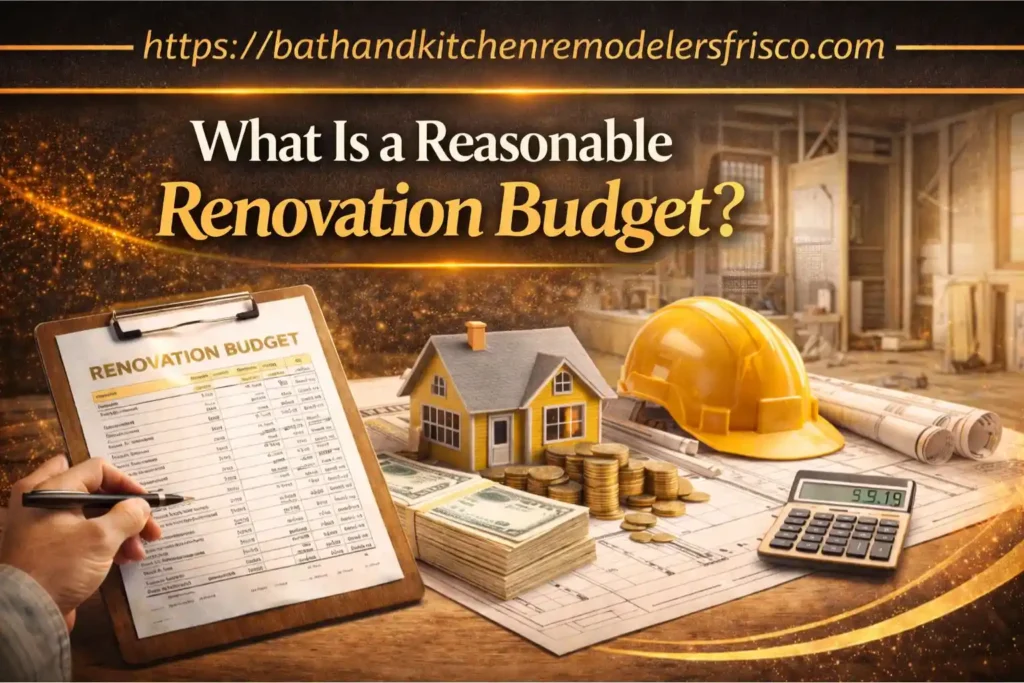 What Is a Reasonable Renovation Budget