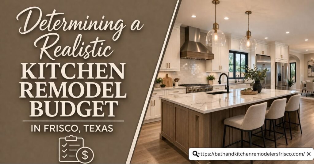 Determining a Realistic Kitchen Remodel Budget in Frisco, Texas