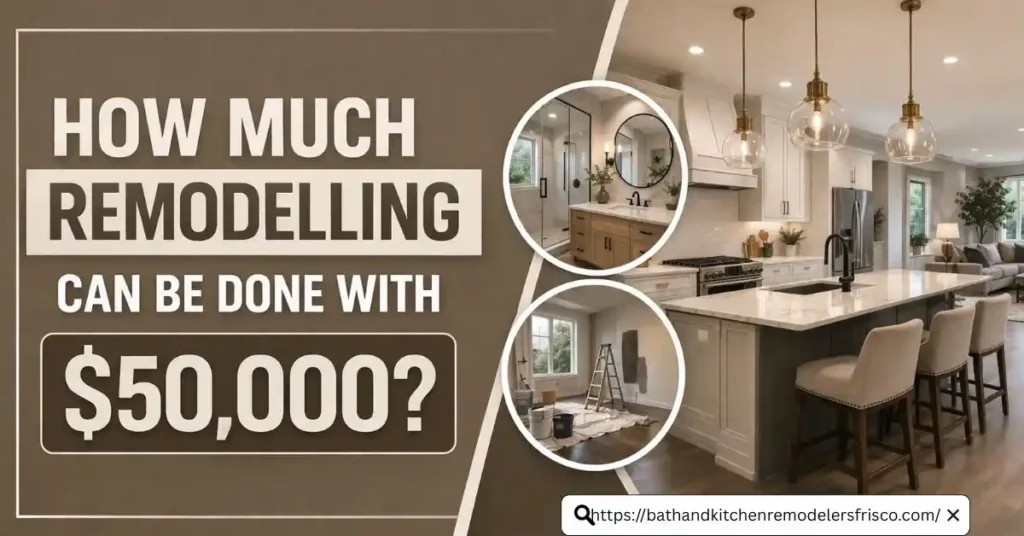 How Much Remodelling Can Be Done With $50,000