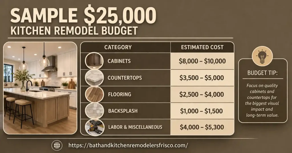 Can I remodel my kitchen for $25,000?